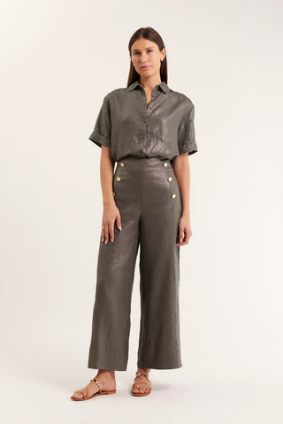 Atlas Lurex Pant In Khaki