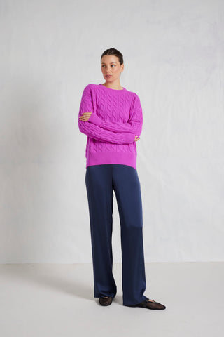 Cameron Cashmere Sweater in Prince