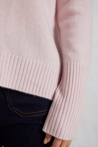 Fifi Polo Cashmere Sweater in Nurture