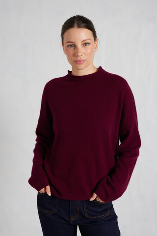 Monet Cashmere Sweater in Endless Passion