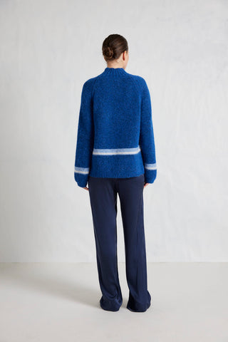 Leona Alpaca Sweater in Mayfair
