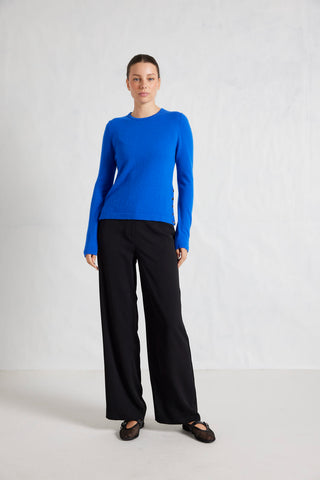 What A Stud Merino Cashmere Sweater In Skydiver