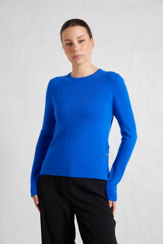 What A Stud Merino Cashmere Sweater In Skydiver