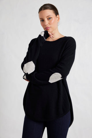 Baby Bella Merino Sweater in Black
