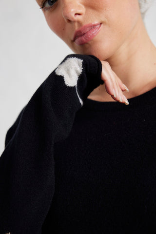 Baby Bella Merino Sweater in Black
