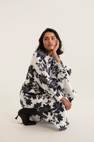 Starlet Silk Dress In Classic Tallulah Print