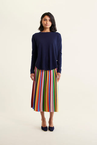 Baby Belle Cashmere Sweater in Mariner