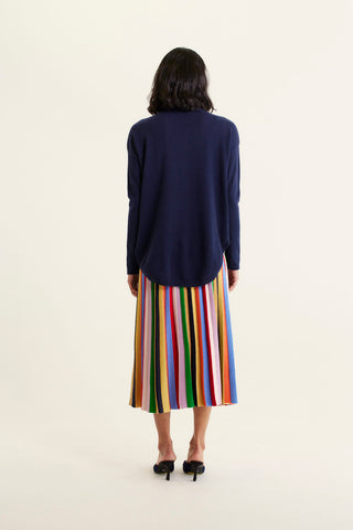 Baby Belle Cashmere Sweater in Mariner