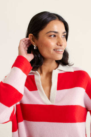 Coney Island Cashmere Sweater In Blossom