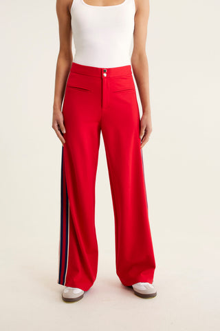 Retreat Ponti Pant In Red