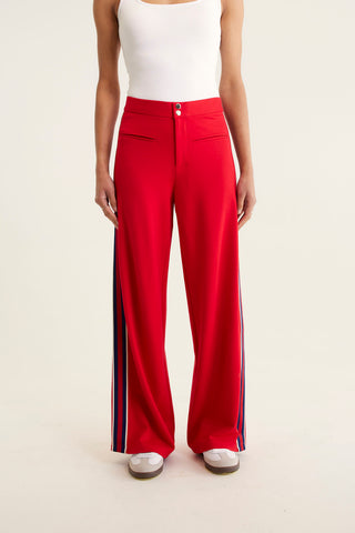 Retreat Ponti Pant In Red