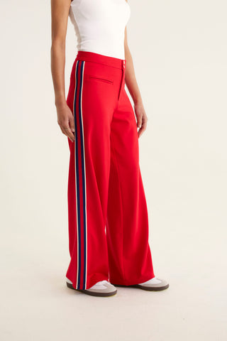 Retreat Ponti Pant In Red