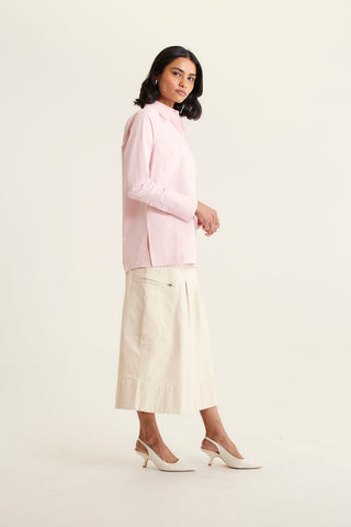 Primrose Pima Cotton Shirt In Blossom