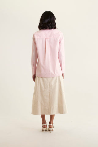 Primrose Pima Cotton Shirt In Blossom