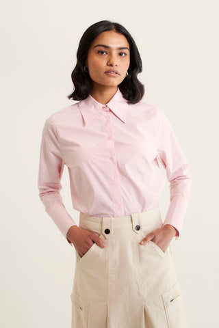 Primrose Pima Cotton Shirt In Blossom