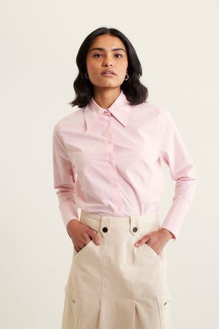 Primrose Pima Cotton Shirt In Blossom