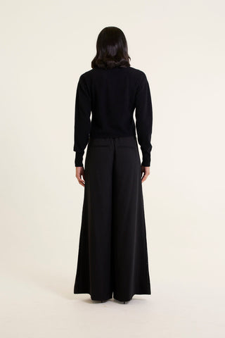 Sophia Cashmere Cardi in Black