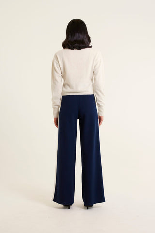 Sophia Cashmere Cardi In Chiffon