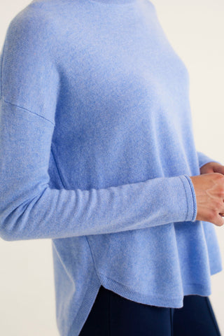 Baby Belle Cashmere Sweater in Azure