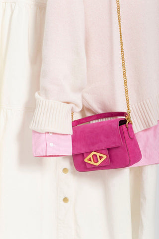 Alessandra Accessory Icon Handbag in Fuchsia