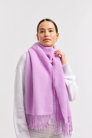 Alessandra Accessory ONE SIZE / LILAC Nina Wool Scarf in Lilac