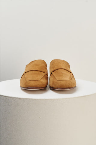 Alessandra Accessory Art. 06 Loafer in Suede Cuoio
