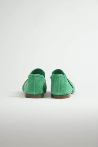 Alessandra Accessory Art. 06 Loafer in Suede Emerald