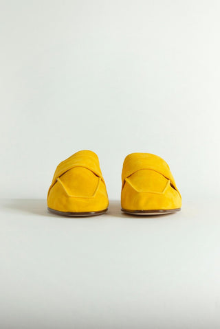 Alessandra Accessory Art. 06 Loafer in Suede Mustard