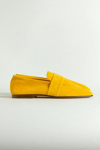 Alessandra Accessory Art. 06 Loafer in Suede Mustard