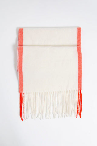 Alessandra Accessory ONE SIZE / CORAL Giulia Wool Scarf in Coral