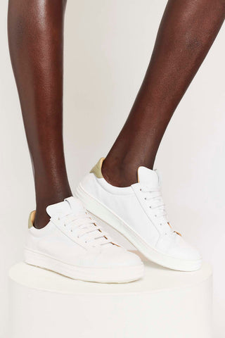 Alessandra Accessory Sardinia Sneaker in White