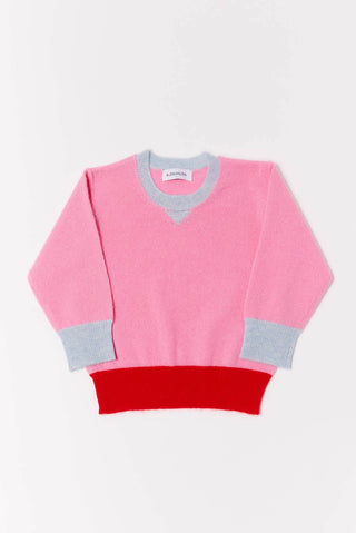 Alessandra Sweater Baby Cashmere Sweater in Fairy