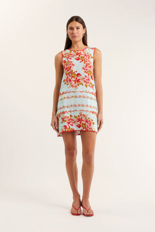 Vespa Linen Dress In Portofino