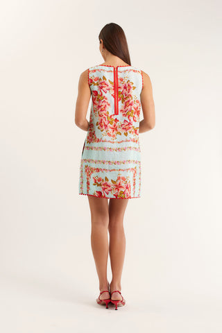 Vespa Linen Dress In Portofino