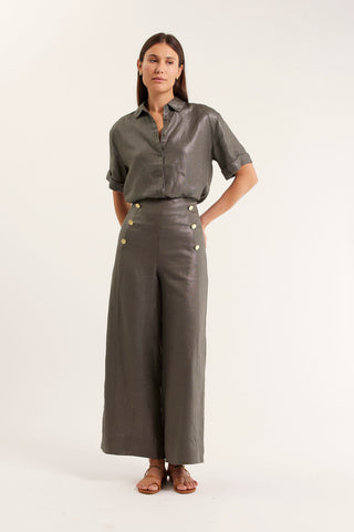 Atlas Lurex Pant In Khaki