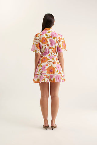 Emma Mini Calypso Dress In Pink