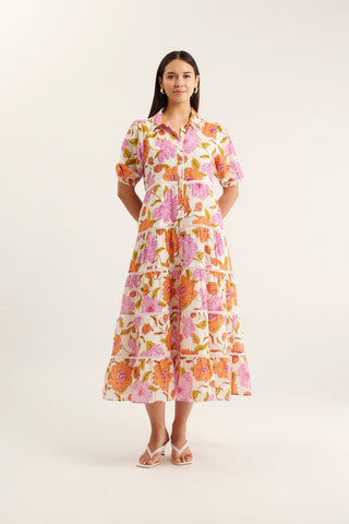 Marlow Calypso Dress In Pink