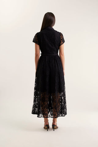 Heidi Lace Dress In Black