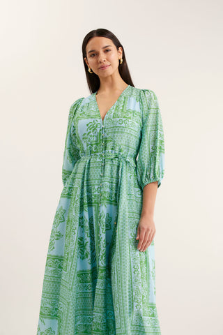 Maya Dress In Florentine Print