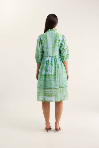 Lume Dress In Florentine Print