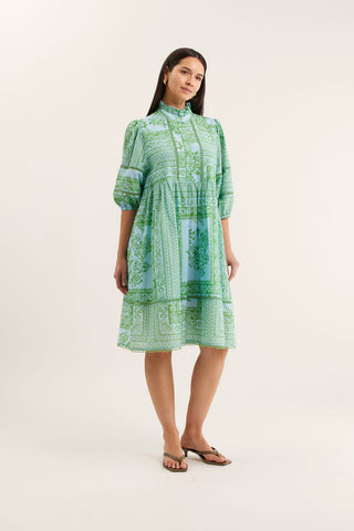 Lume Dress In Florentine Print