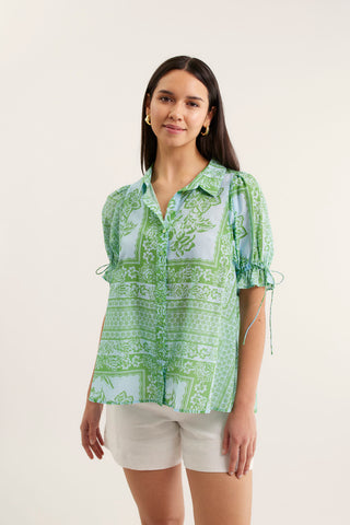 Tessa Shirt In Florentine Print