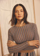 Simran Lurex Top In Moonlight