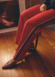 Retreat Ponti Pant In Red