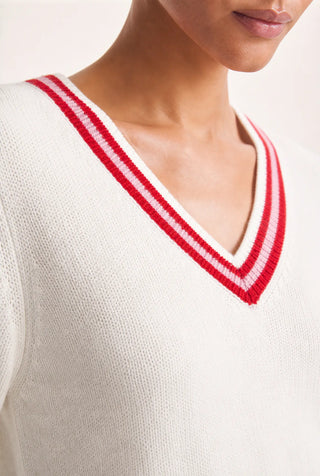 SWEETPEA SWEATER IN IVORY