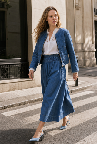 Agnes Jacket In Denim