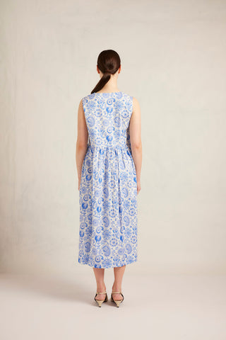 Summer Dress in Santorini Ophelia Print