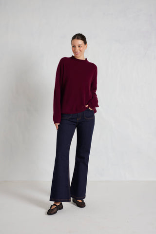 Monet Cashmere Sweater in Endless Passion