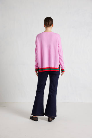 Sandrine Merino Cashmere Sweater in Cinderella