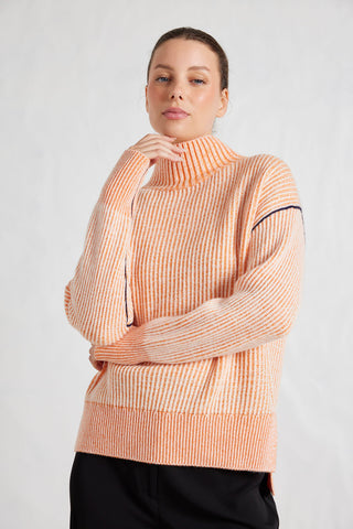 Maxie Sweater in Tangerine